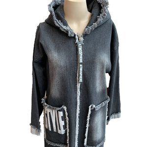 Denim Spring/Fall Coat Jacket Size 10-12
